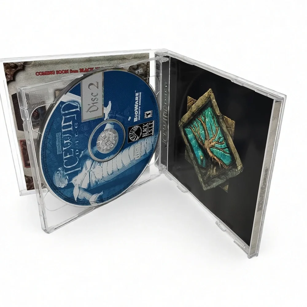 Black Isle Studios Icewind Dale PC Game 2-Disc Set Forgotten Realms D&D Retro